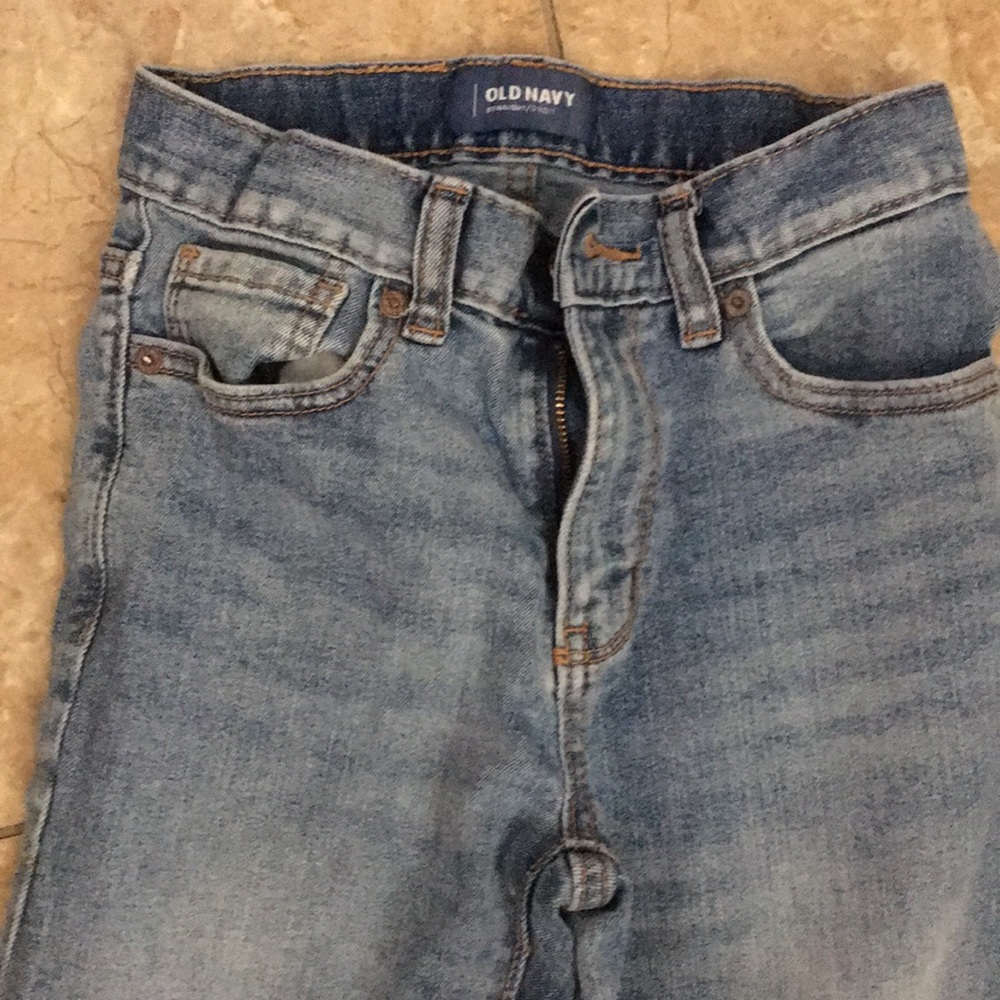 Boys Old Navy slim fit vintage wash jeans